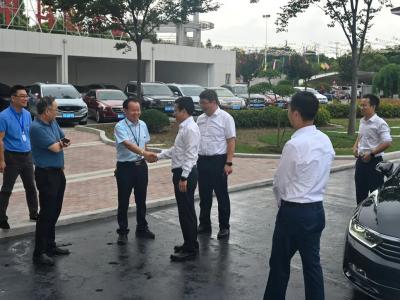 武进区区长陈志良一行莅临PA旗舰厅官网集团参观指导！